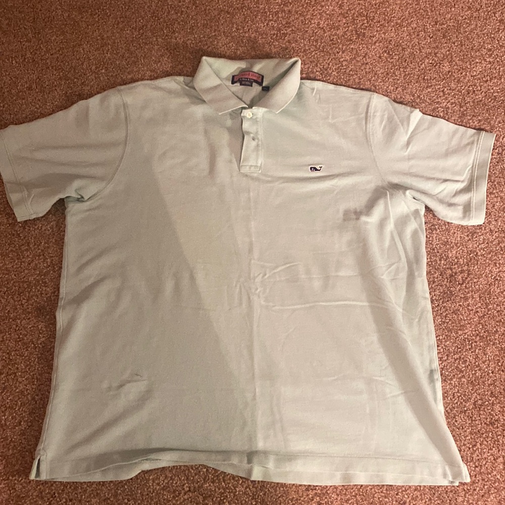 Vineyard vines mint green polo